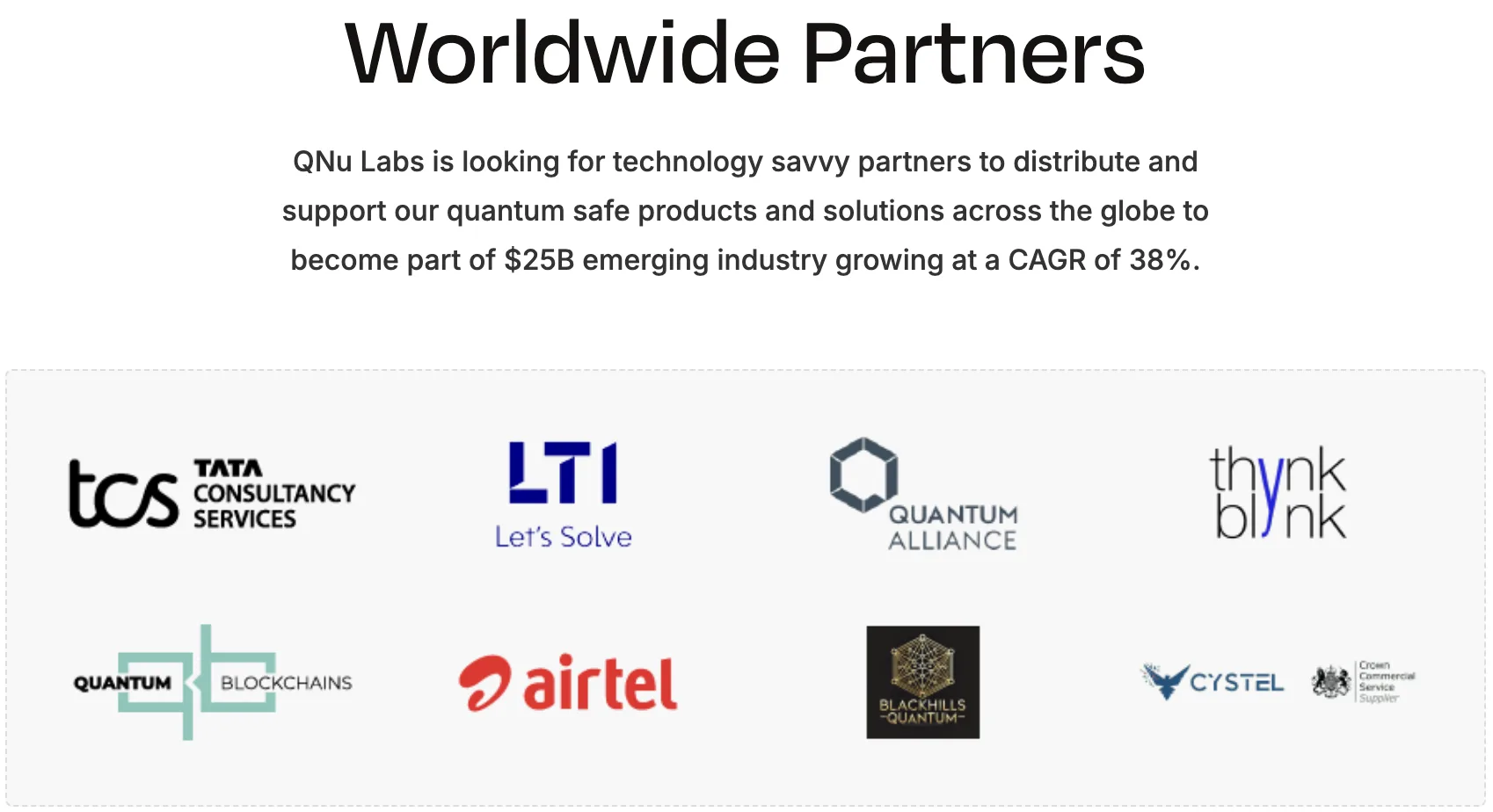 Worldwide partners' logos